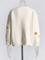 In Tatters Knit Sweater