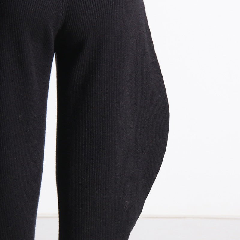 Irregular Knit Pants