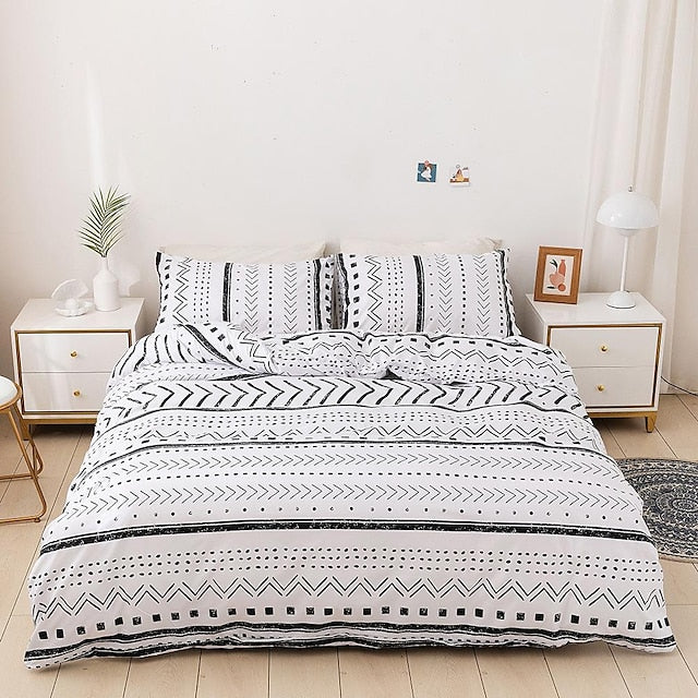 Botanical Duvet Cover Bedding Sets Comforter Cover with 1 Duvet Cover or Coverlet .1Sheet .2 Pillowcases for Double/Queen/King(1 Pillowcase for Twin/Single)