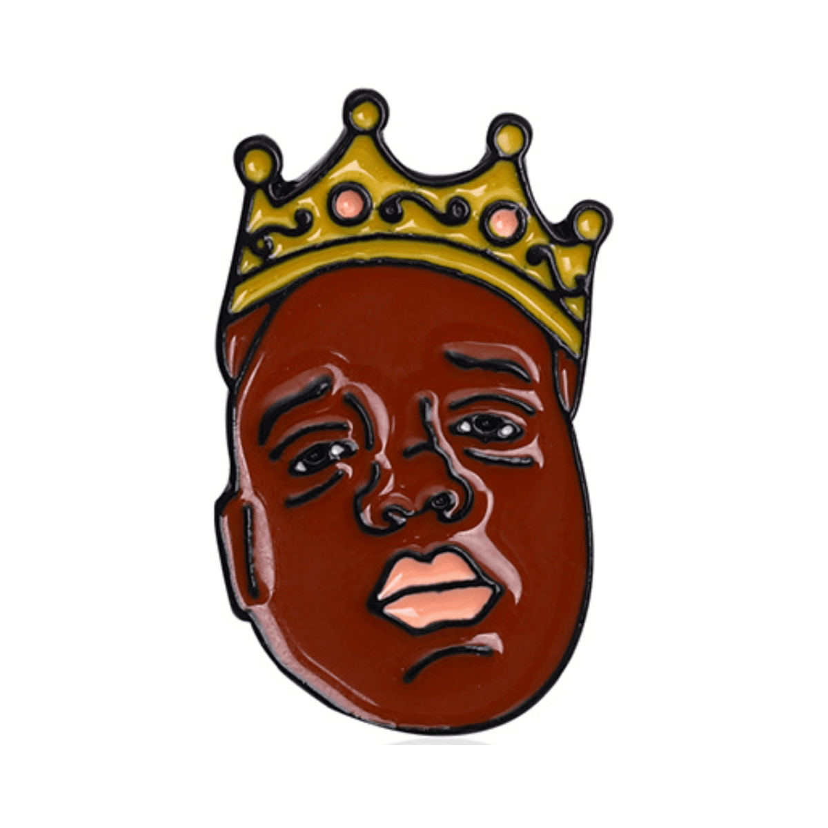 King Biggie Enamel Pin