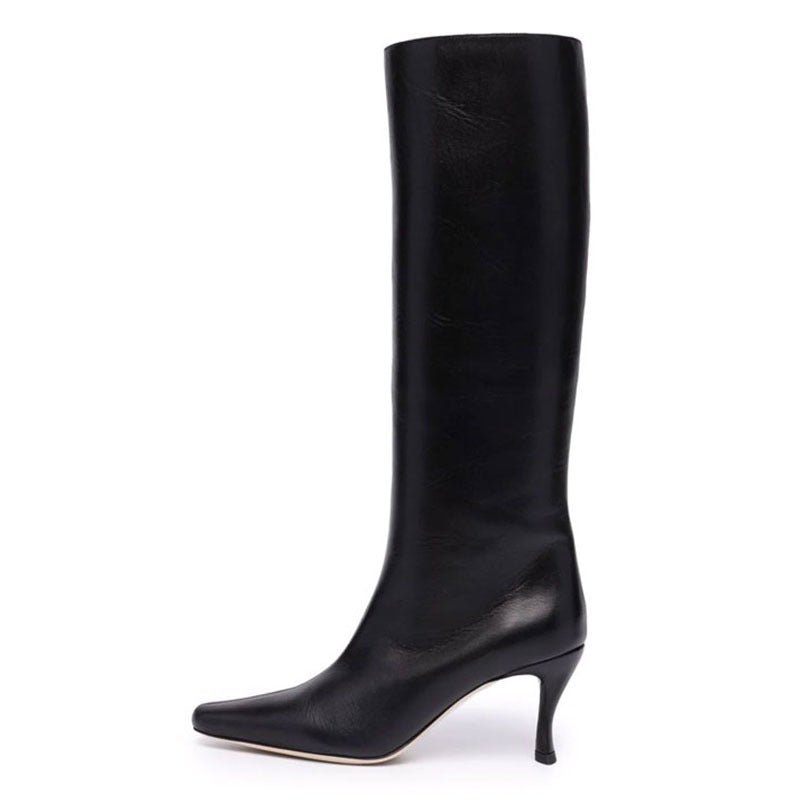 Knee-High Platform Riding Boots