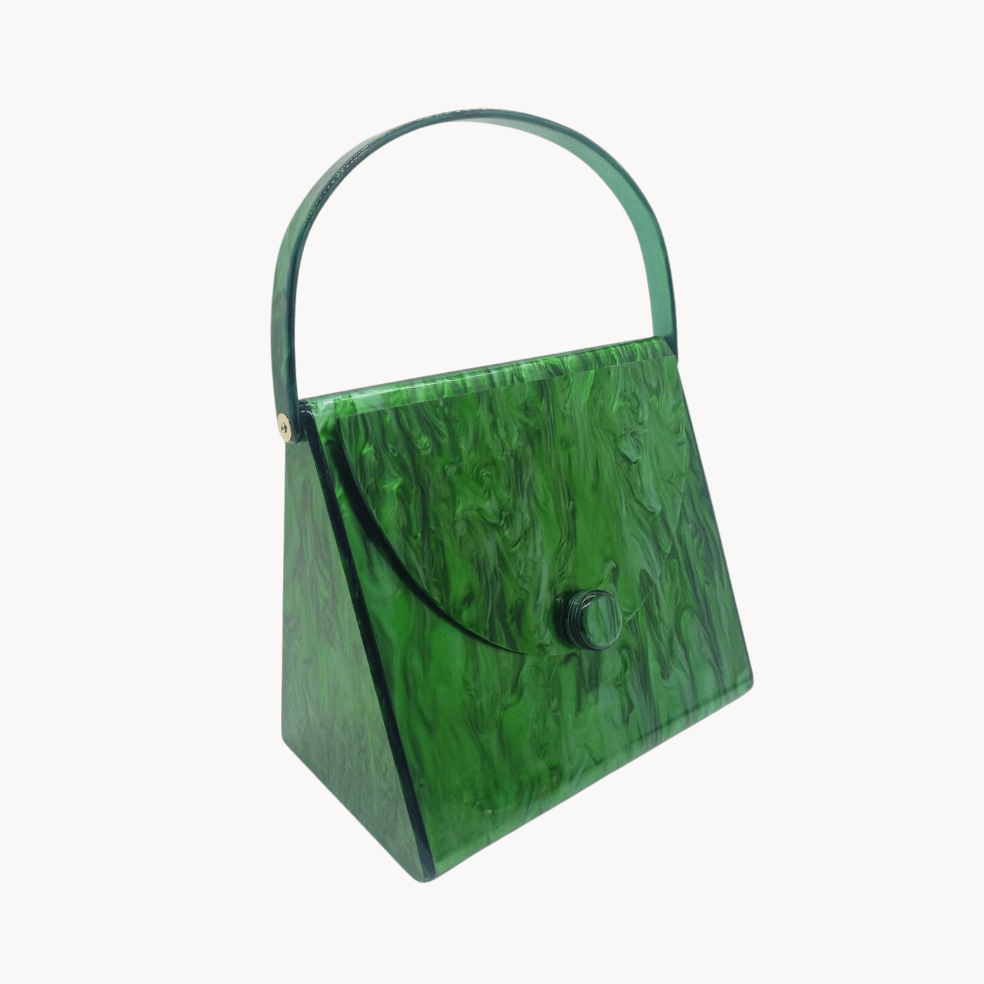 Marbled Acrylic Handbag