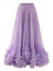 Mesh Ruffle Skirt - @Bridgie87