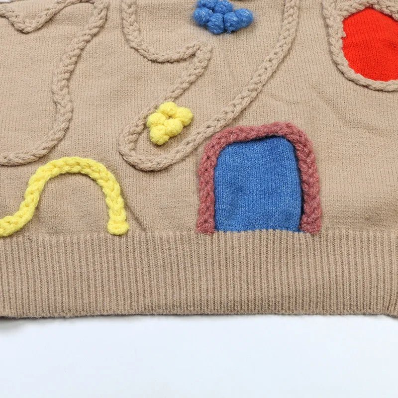 Mini Golf Course Knit Sweater