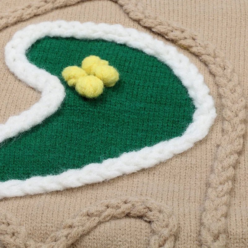 Mini Golf Course Knit Sweater