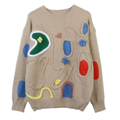 Mini Golf Course Knit Sweater