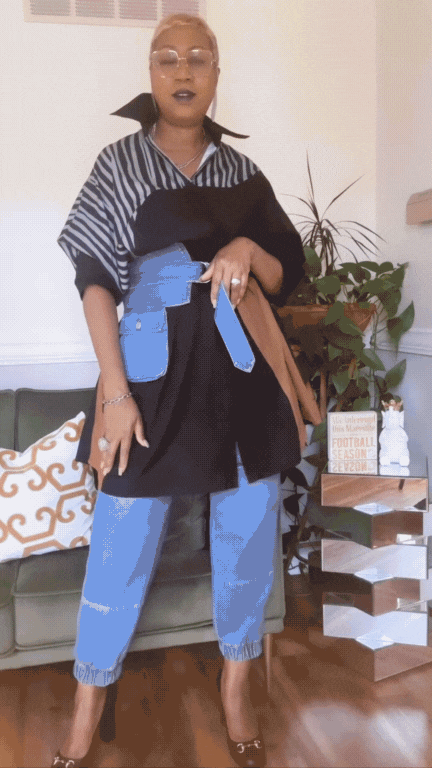 Multi Print Bat Sleeve Shirt Dress - @cinfulooks