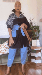 Multi Print Bat Sleeve Shirt Dress - @cinfulooks