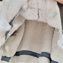Multicolor Winter Wool Jacket