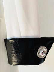 Napolitan Cuffs Contrast Blazer