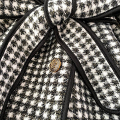 Navy Collar Tab Cuff Jacket