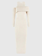 Off Shoulder Bandage Bodycon Dress