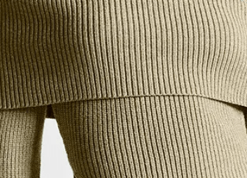 Off Shoulder Knit Cropped Sweater