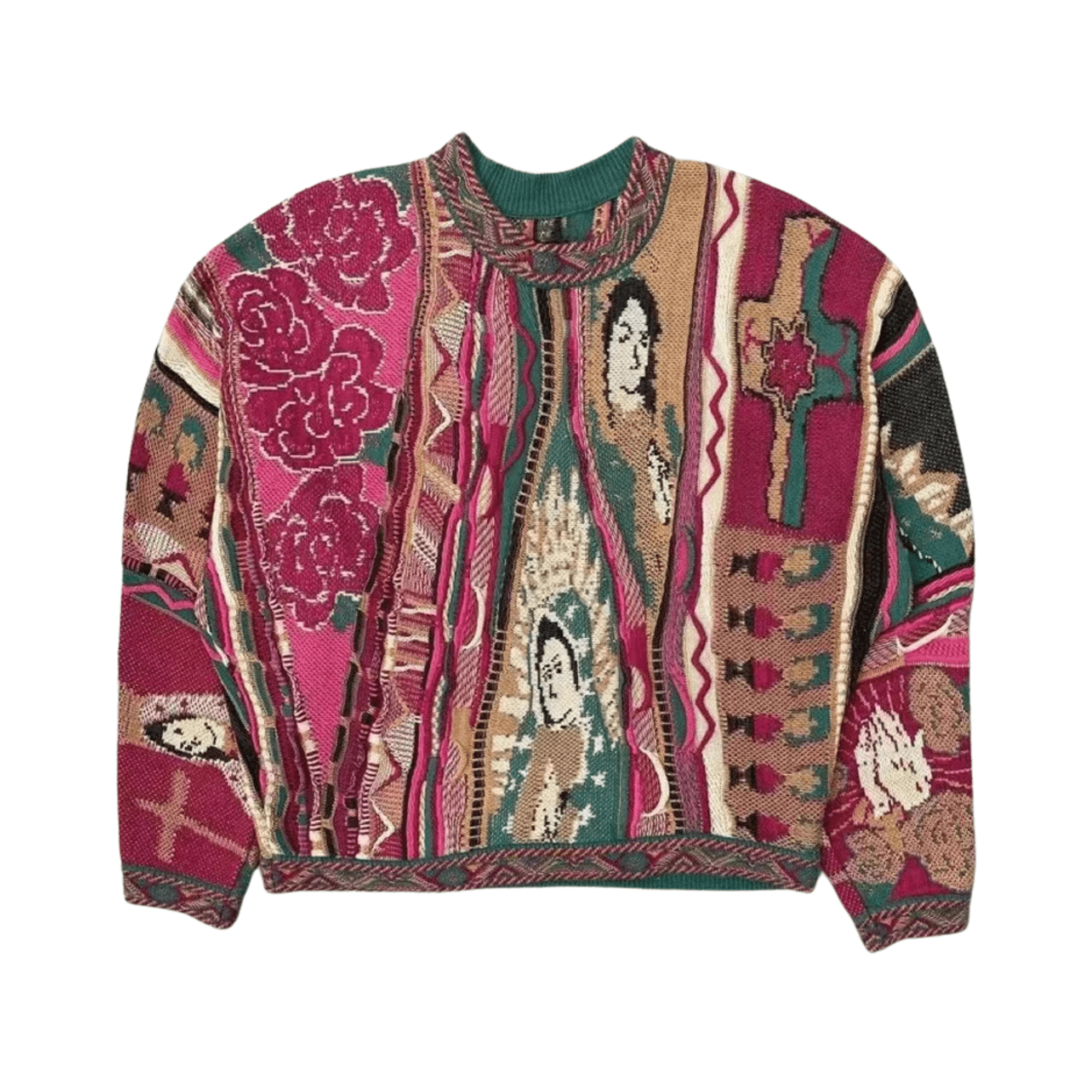 Our Lady Floral Knitted Top