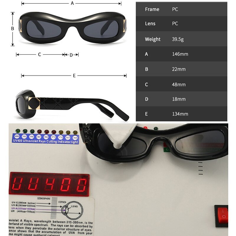 Oval Vintage Sunglasses