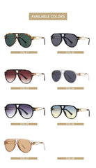 Oversized Aviator Sunglasses