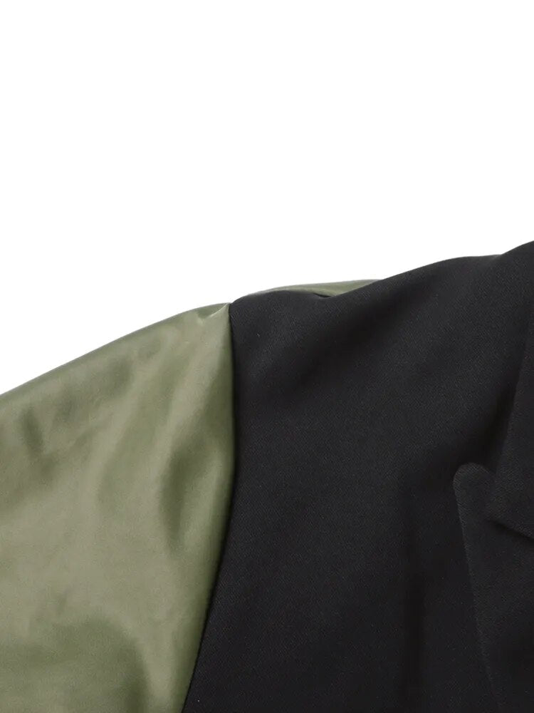 Oversized Turn-down Collar Trench Coat