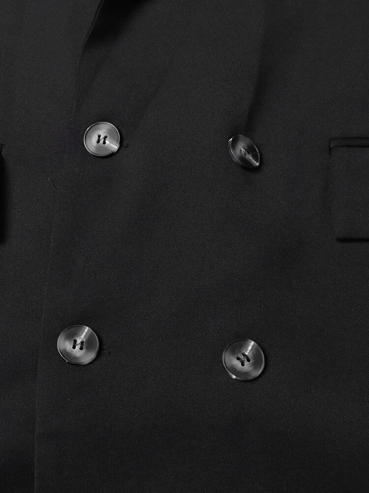 Oversized Turn-down Collar Trench Coat