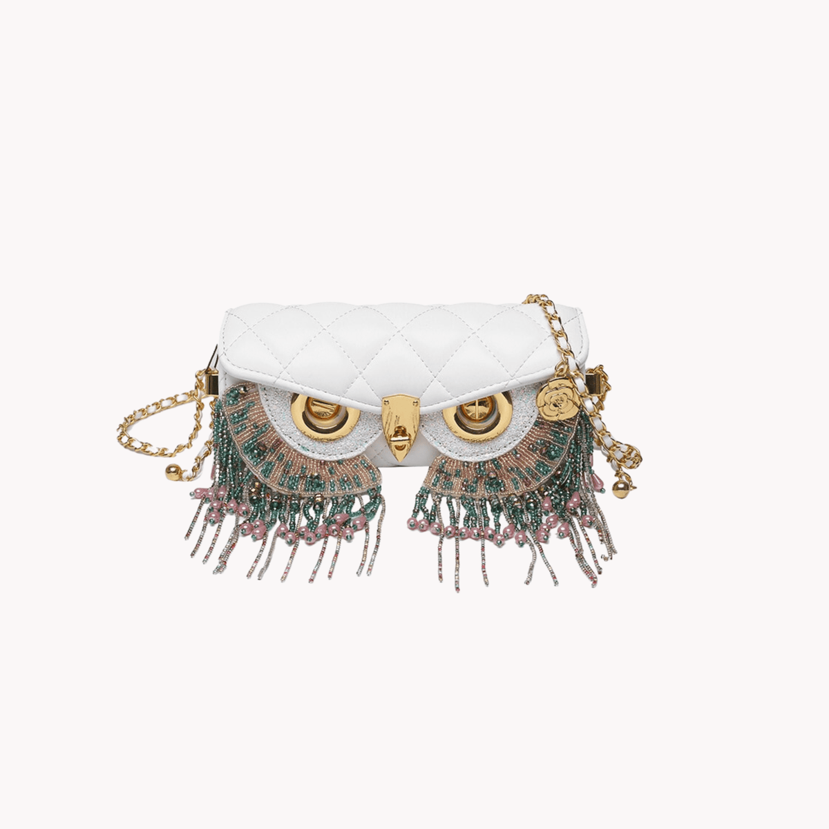 Owl Eyes Tassel Bag