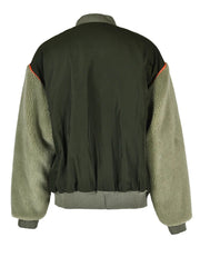 Padded Stand Collar Loose Jacket