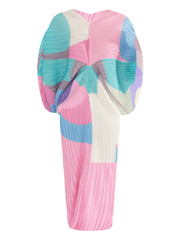 Painted + Pleated Dress