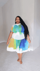 Paintsplat Pleated Set - @simplysonja_m