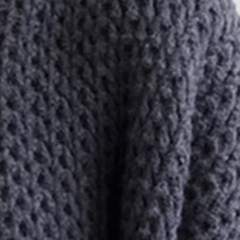 Patch Pockets Knit Coat