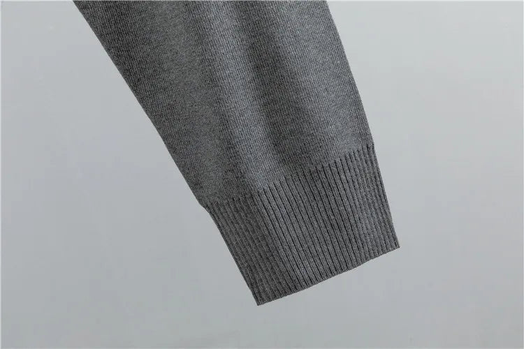 Patch Pockets Knitted Sweater + Pants Set