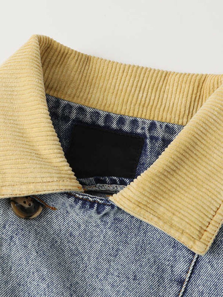 Patchwork Denim Jacket