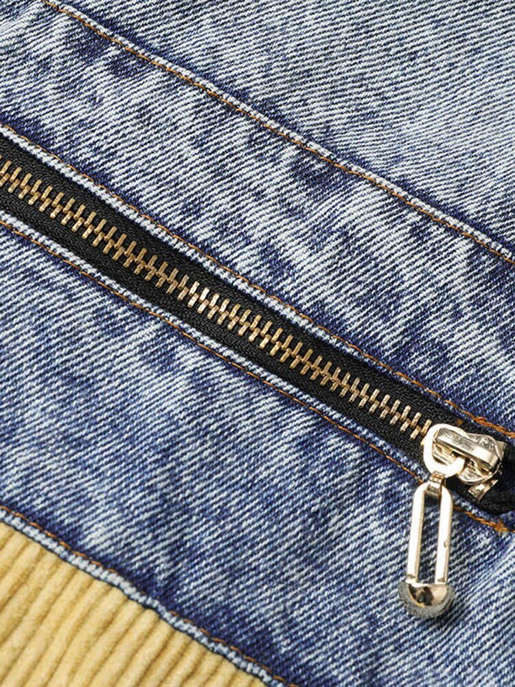 Patchwork Denim Jacket