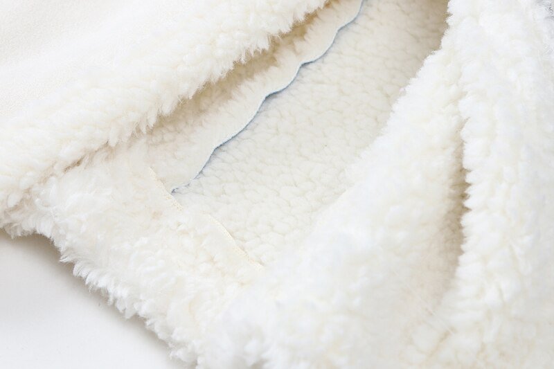 Patchwork Lambswool Rider Jacket