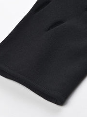 Peepholes Slim Fit Knit Sweater