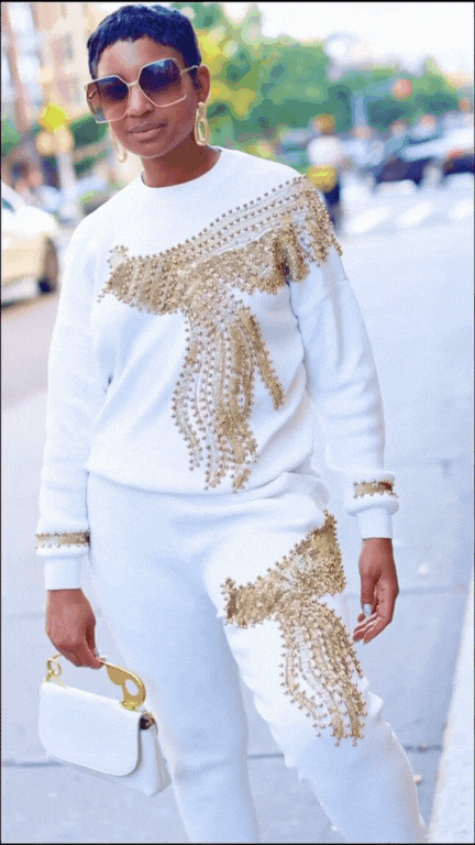 Phoenix Sequin Knit Set - @theestylishp