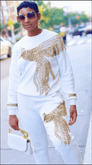 Phoenix Sequin Knit Set - @theestylishp