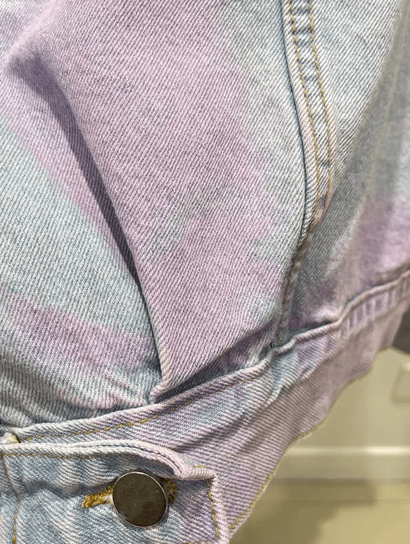 Pink Tinged Denim Jacket