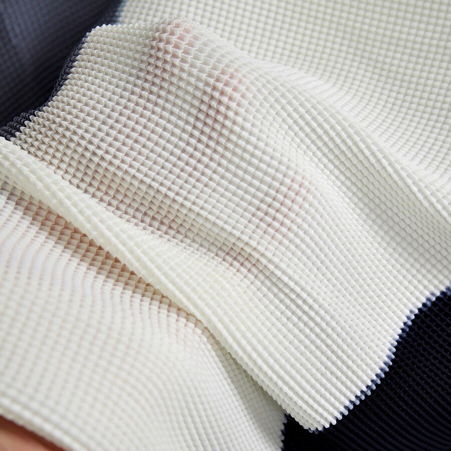 Pleated Color Block Set