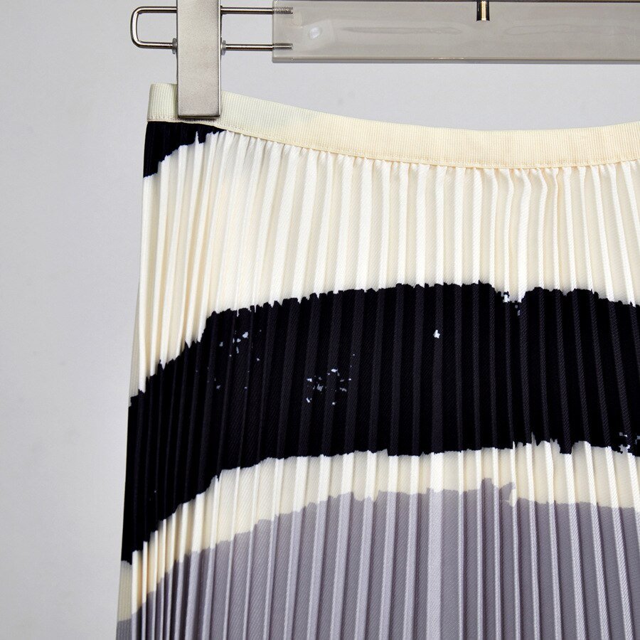 Pleated Color Block Set