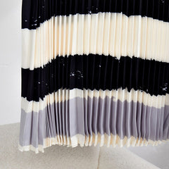 Pleated Color Block Set