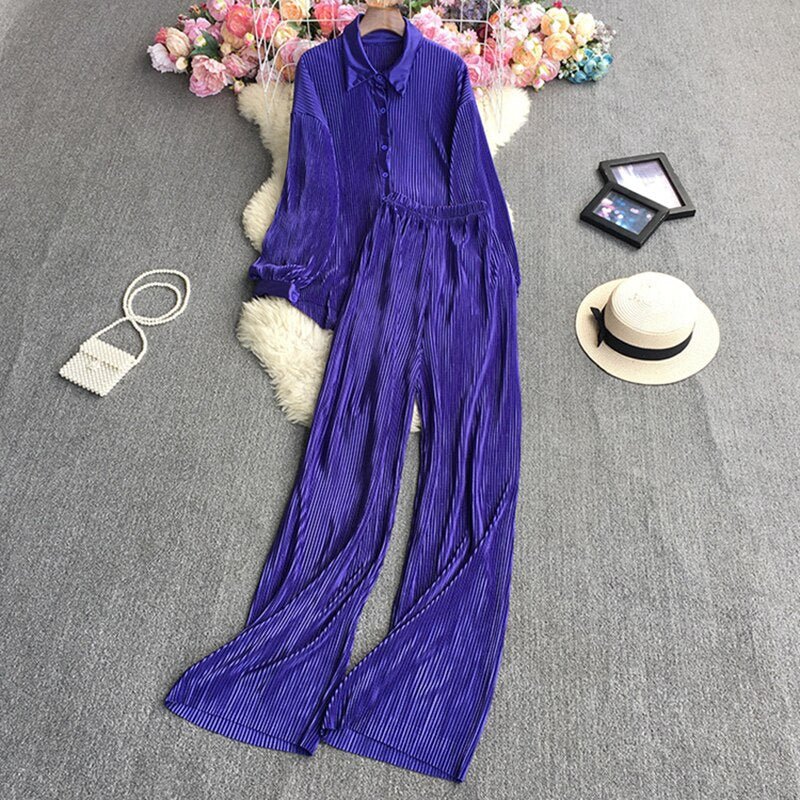 Pleated Set