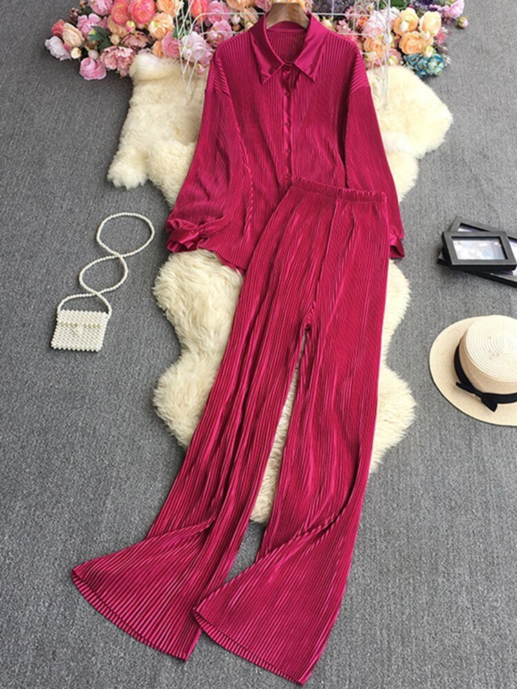 Pleated Set - @thestylistbritt
