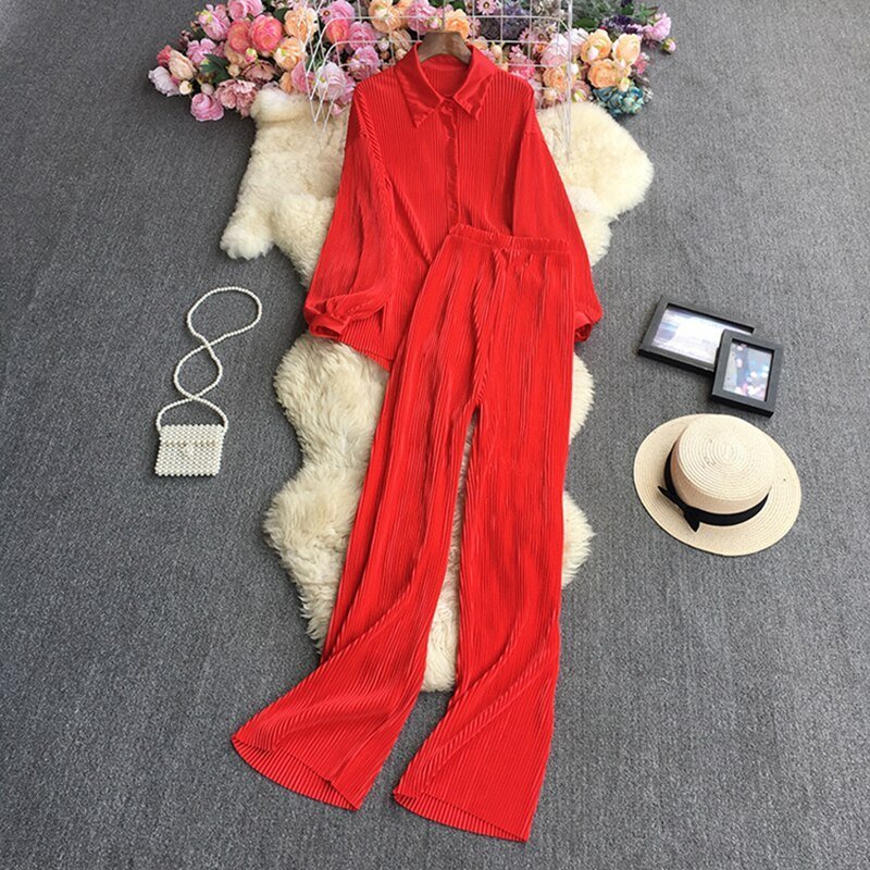 Pleated Set - @thestylistbritt