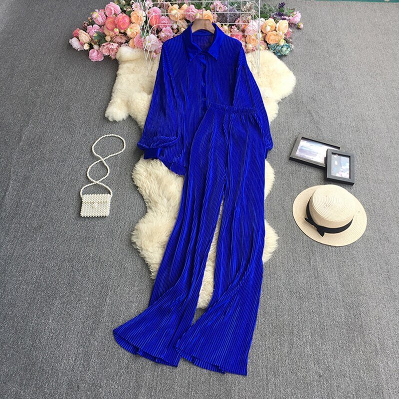 Pleated Set - @thestylistbritt