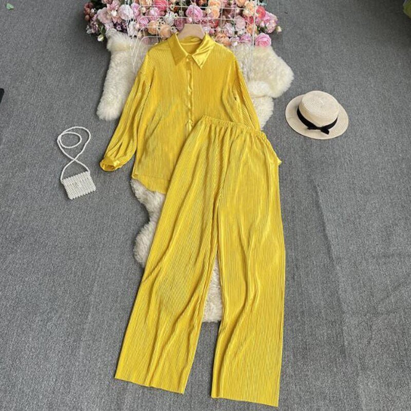 Pleated Set - @thestylistbritt