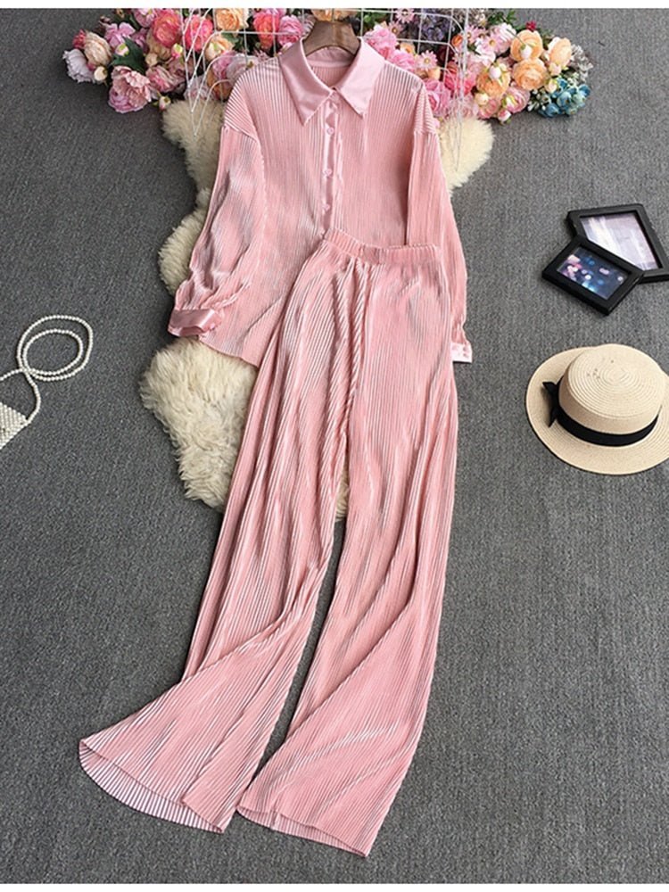 Pleated Set - @thestylistbritt