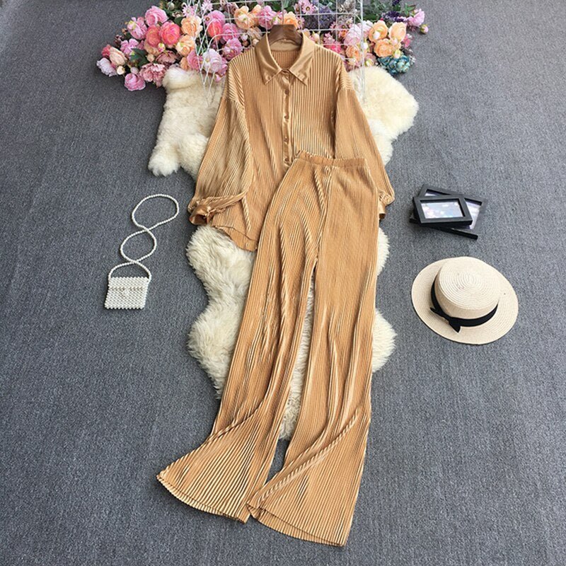 Pleated Set - @thestylistbritt