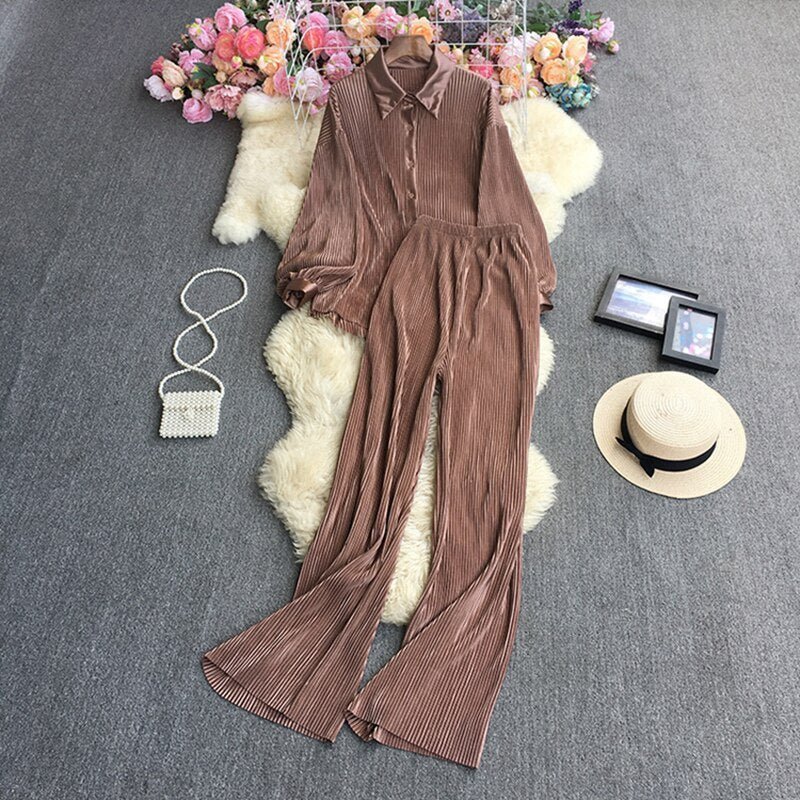 Pleated Set - @thestylistbritt