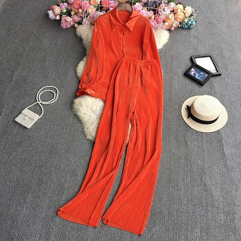 Pleated Set - @thestylistbritt