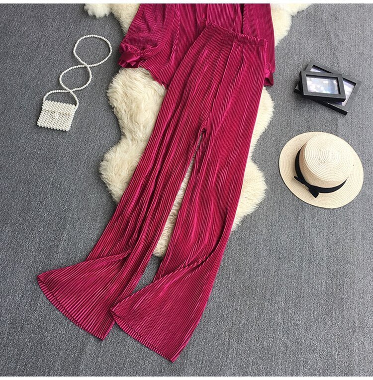 Pleated Set - @thestylistbritt