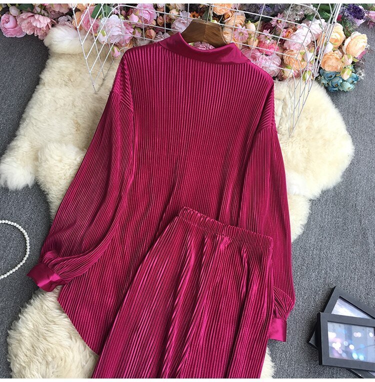 Pleated Set - @thestylistbritt