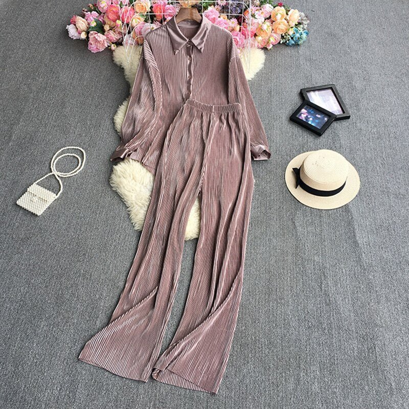Pleated Set - @thestylistbritt